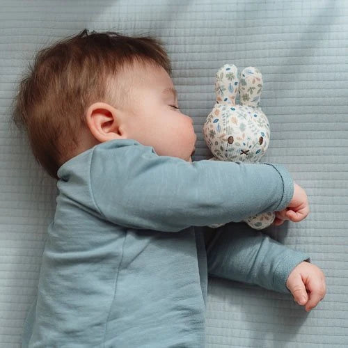 nijntje knuffel all-over print 15 cm - Blauw - Lucky Leaves