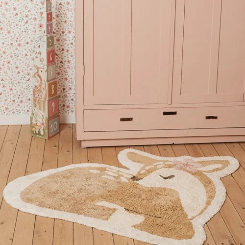 Vloerkleed hert - Beige - Fairy Garden