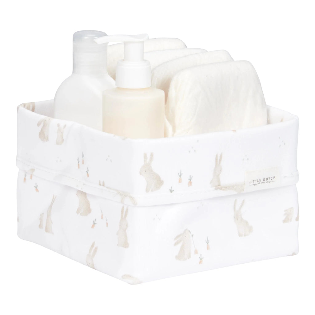 Commodemandje klein - Wit - Newborn Naturals - Baby Bunny