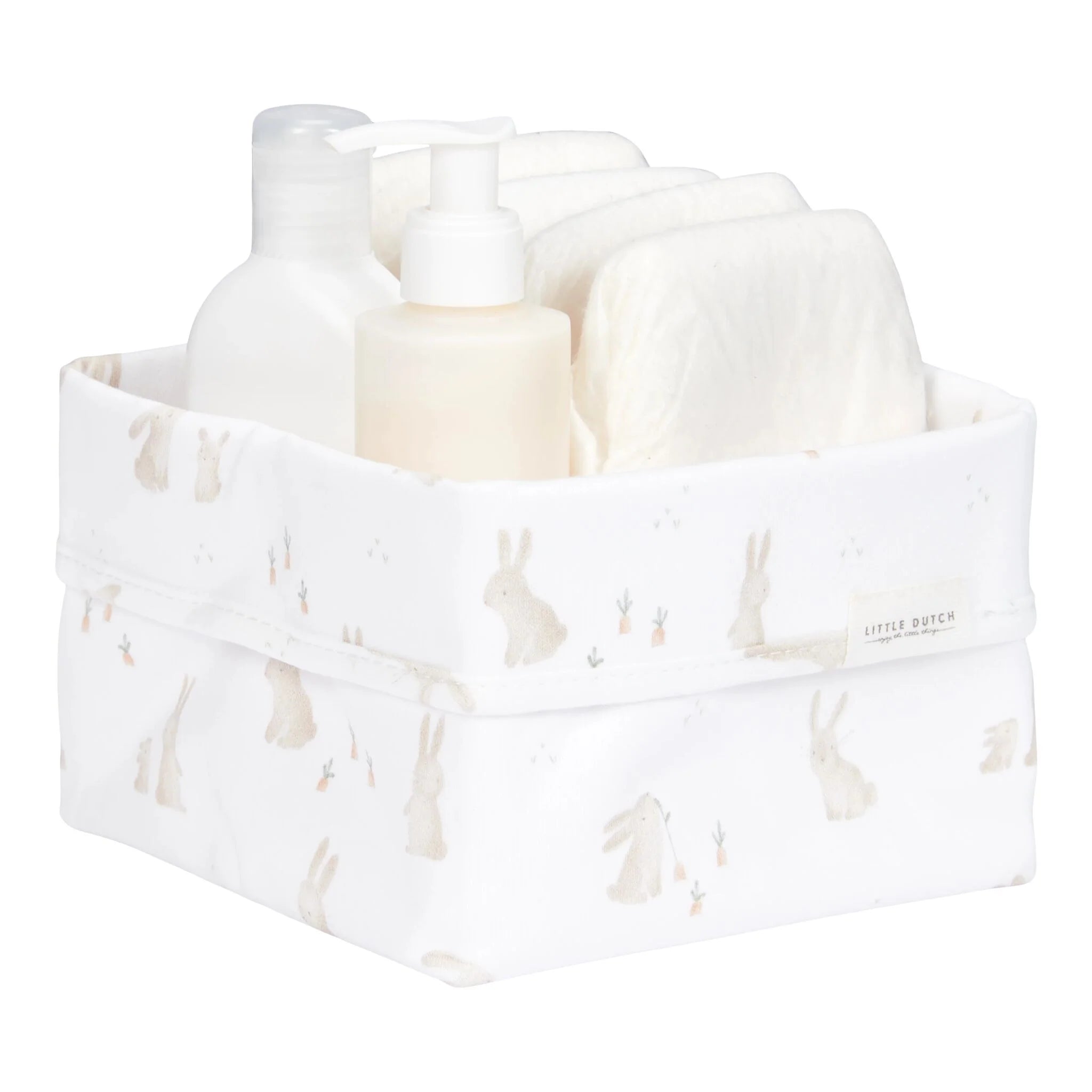 Commodemandje klein - Wit - Newborn Naturals - Baby Bunny