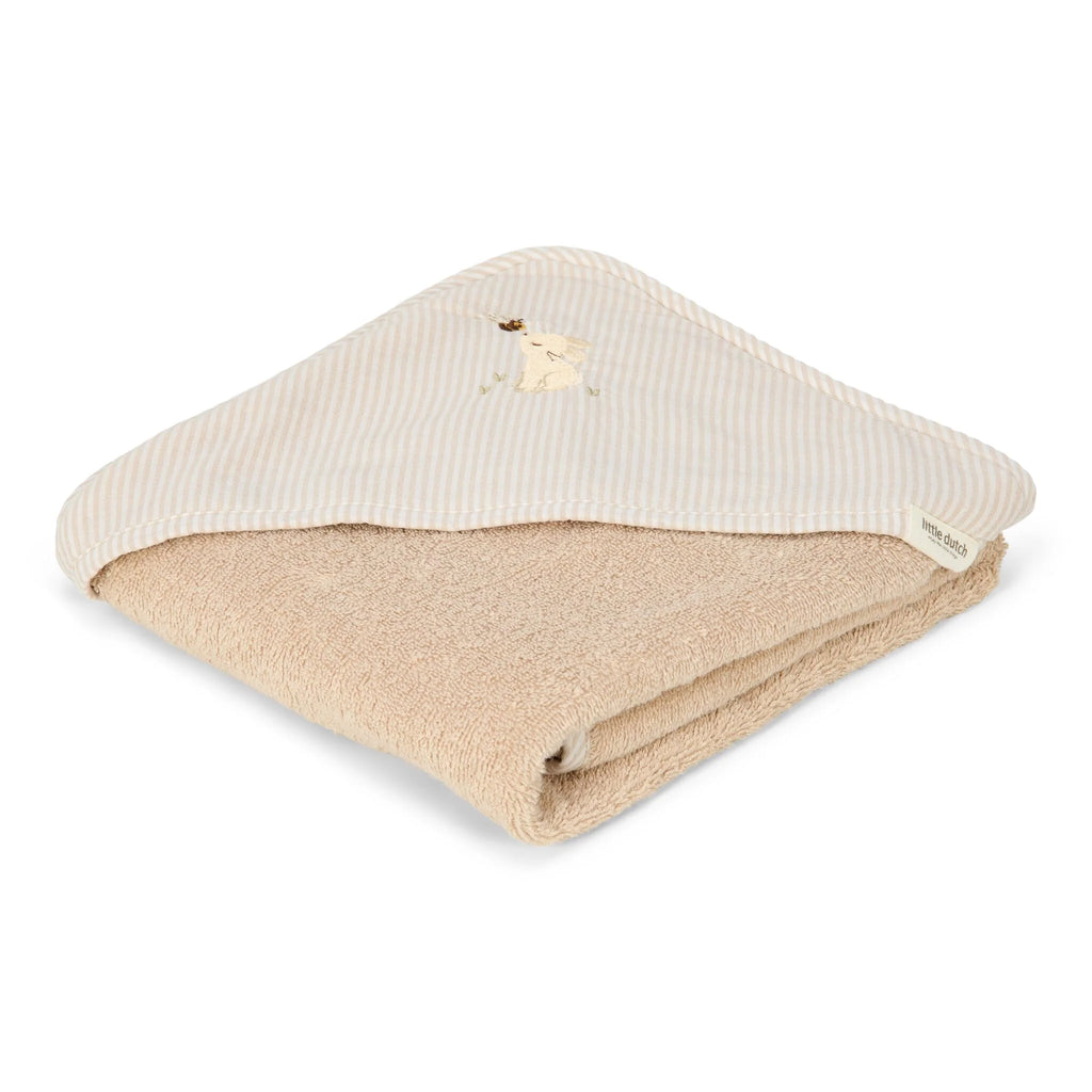 Badcape - Beige - 75 x 75 - Newborn Naturals - Baby Bunny