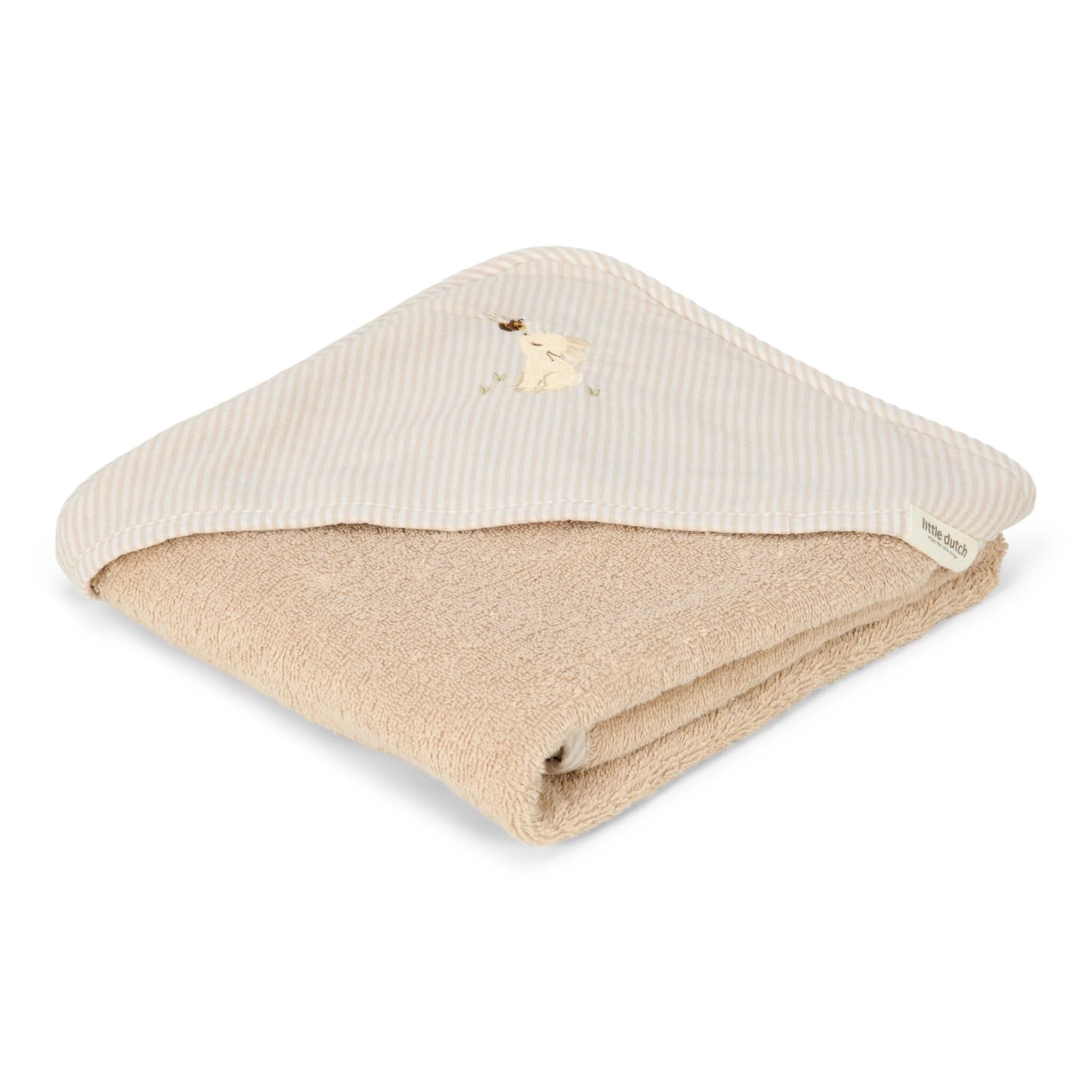 Badcape - Beige - 75 x 75 - Newborn Naturals - Baby Bunny