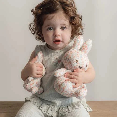 nijntje knuffel all-over print 15 cm - Roze - Lucky Blossom