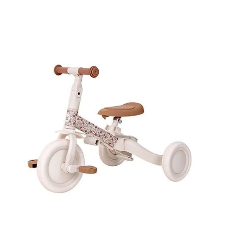 4 in 1 Driewieler Off White