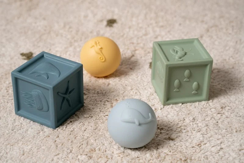 Ocean blokken / ballen set