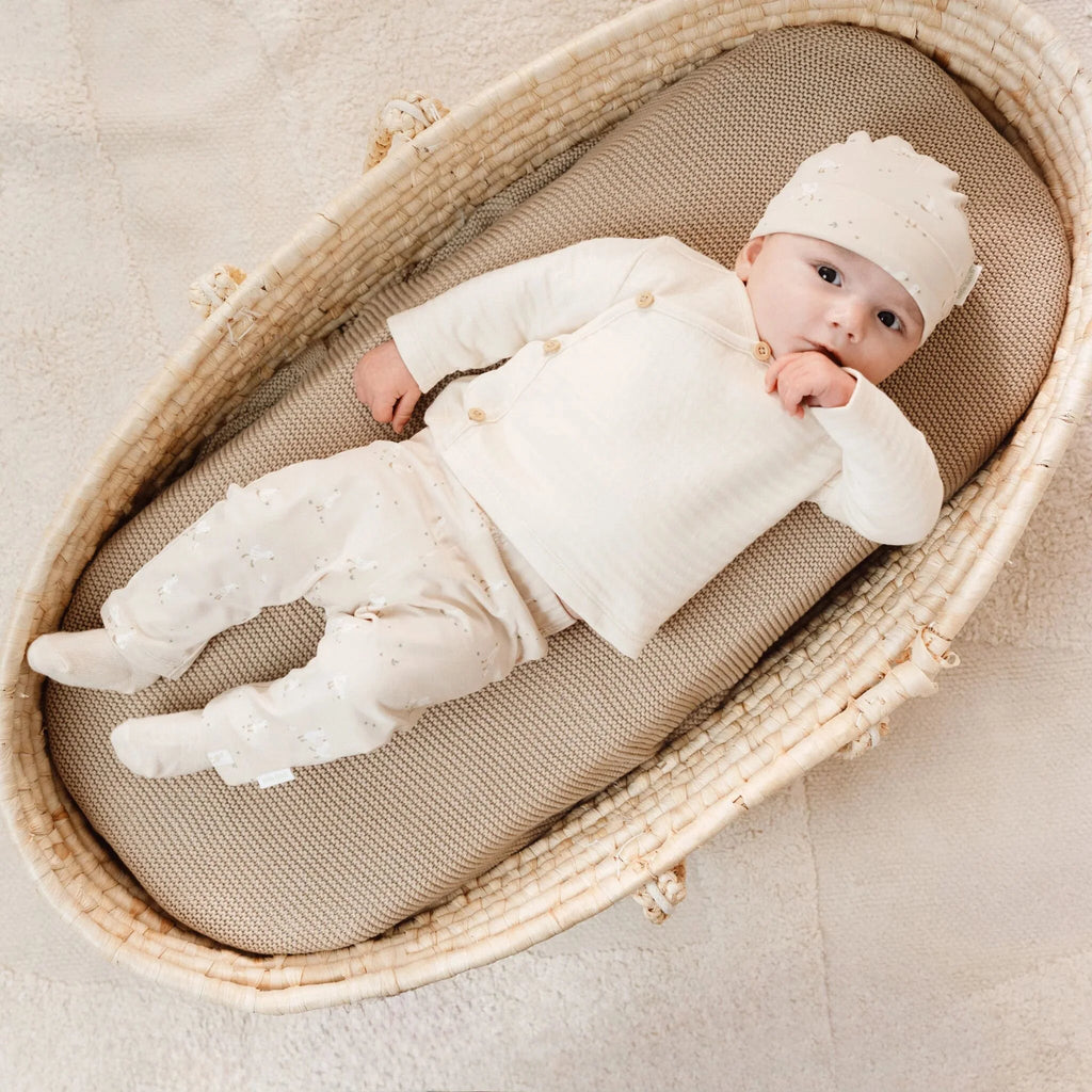 Mutsje - Beige - Newborn Naturals - Little Goose