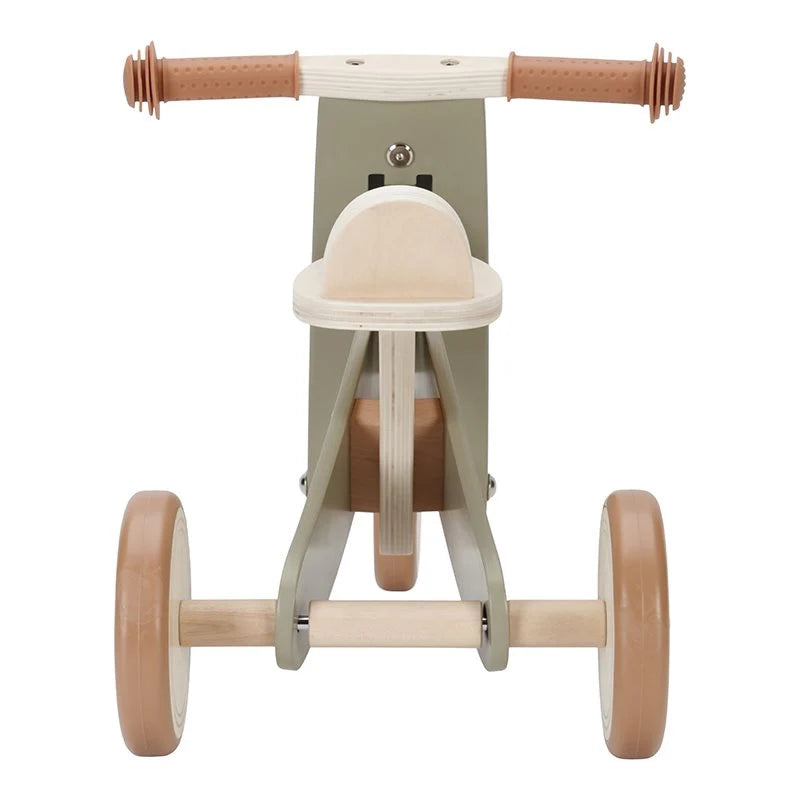 Houten Driewieler Olive
