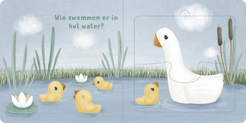 Kinderboek Mijn Dieren Puzzelboek - NL