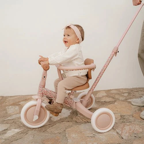 4 in 1 Driewieler Pink
