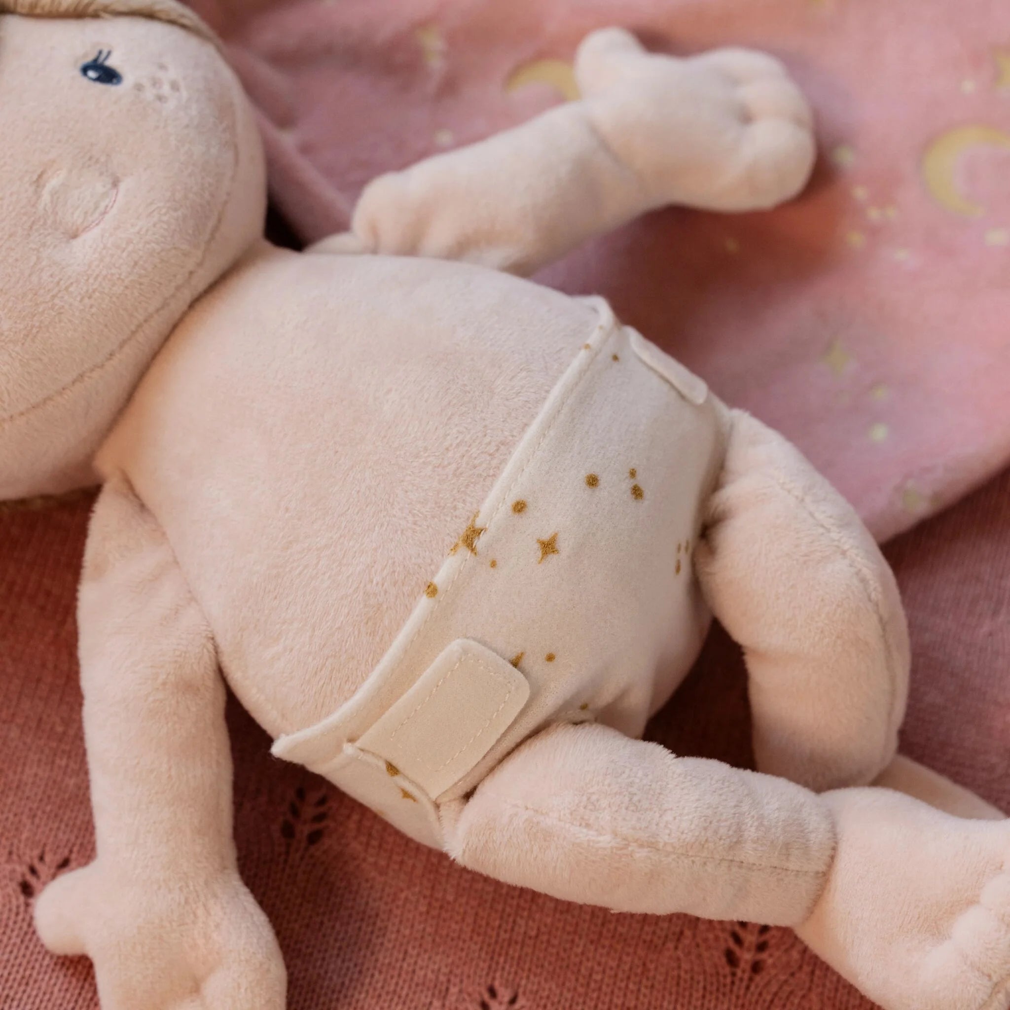 Knuffel babypop Rosa - 40 cm