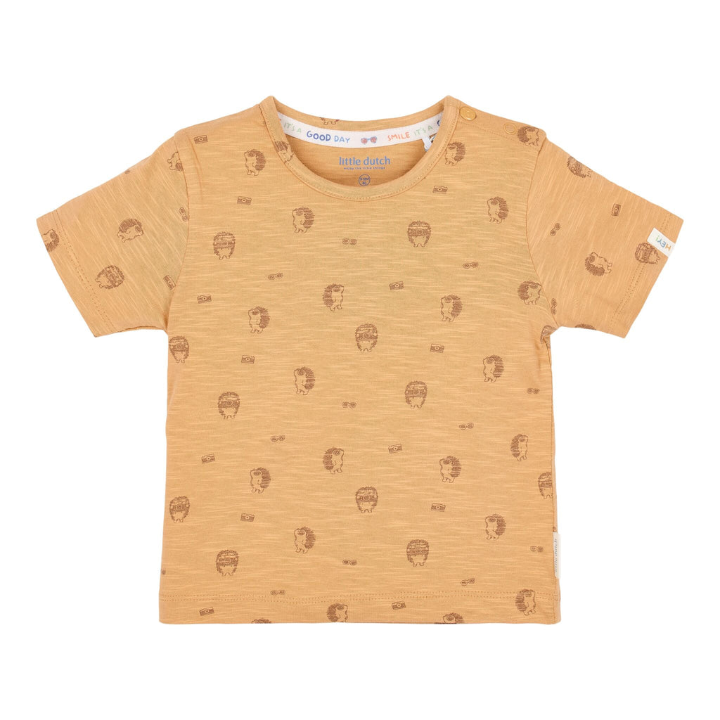 Shirt  korte mouw - Bruin
