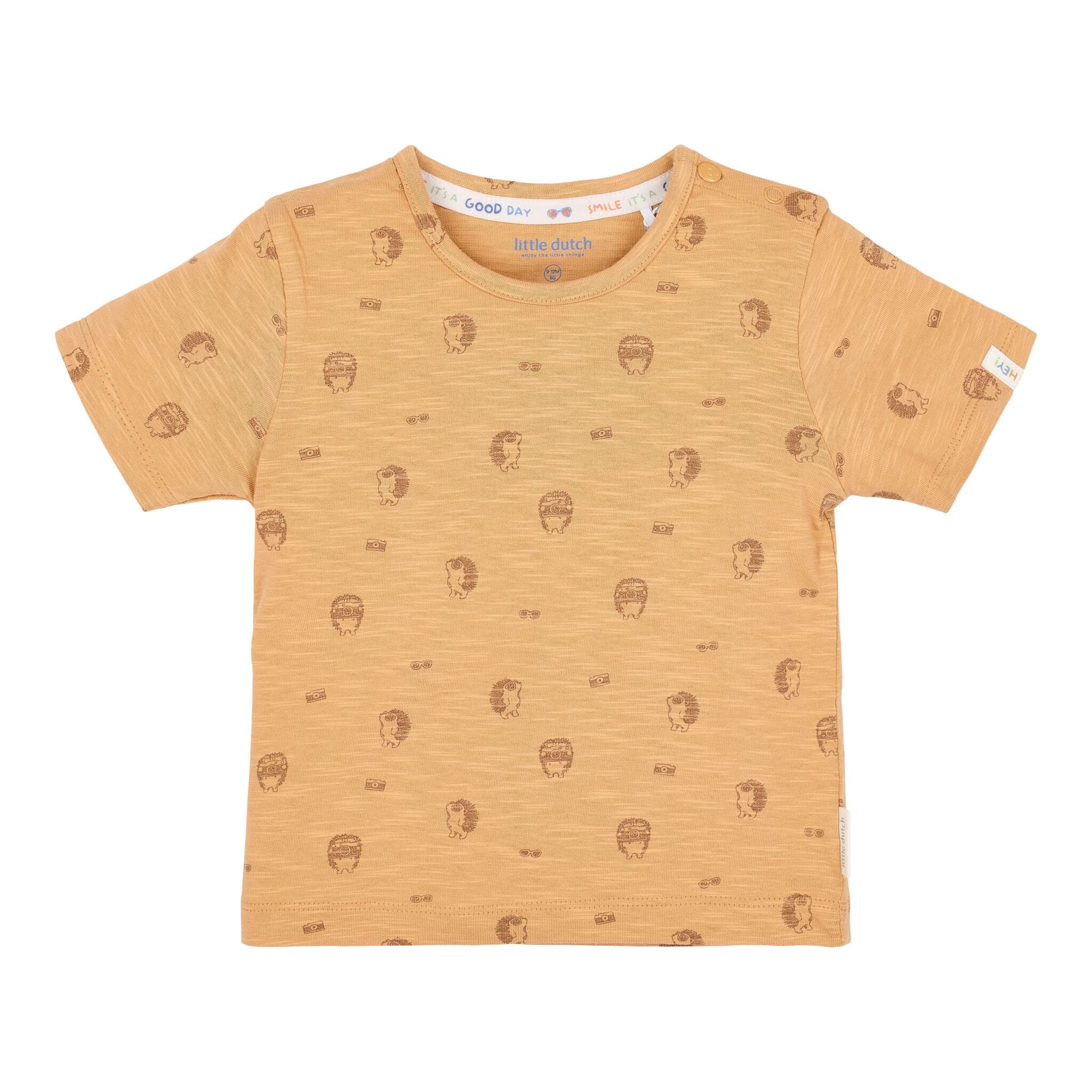 Shirt  korte mouw - Bruin