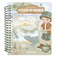 Stickerboek op nummer - Jim