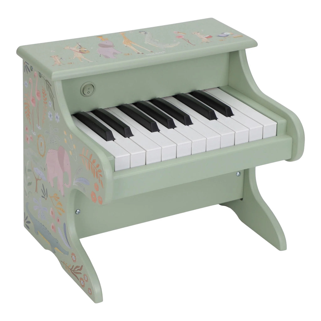 Houten piano - Groen -  Safari Friends