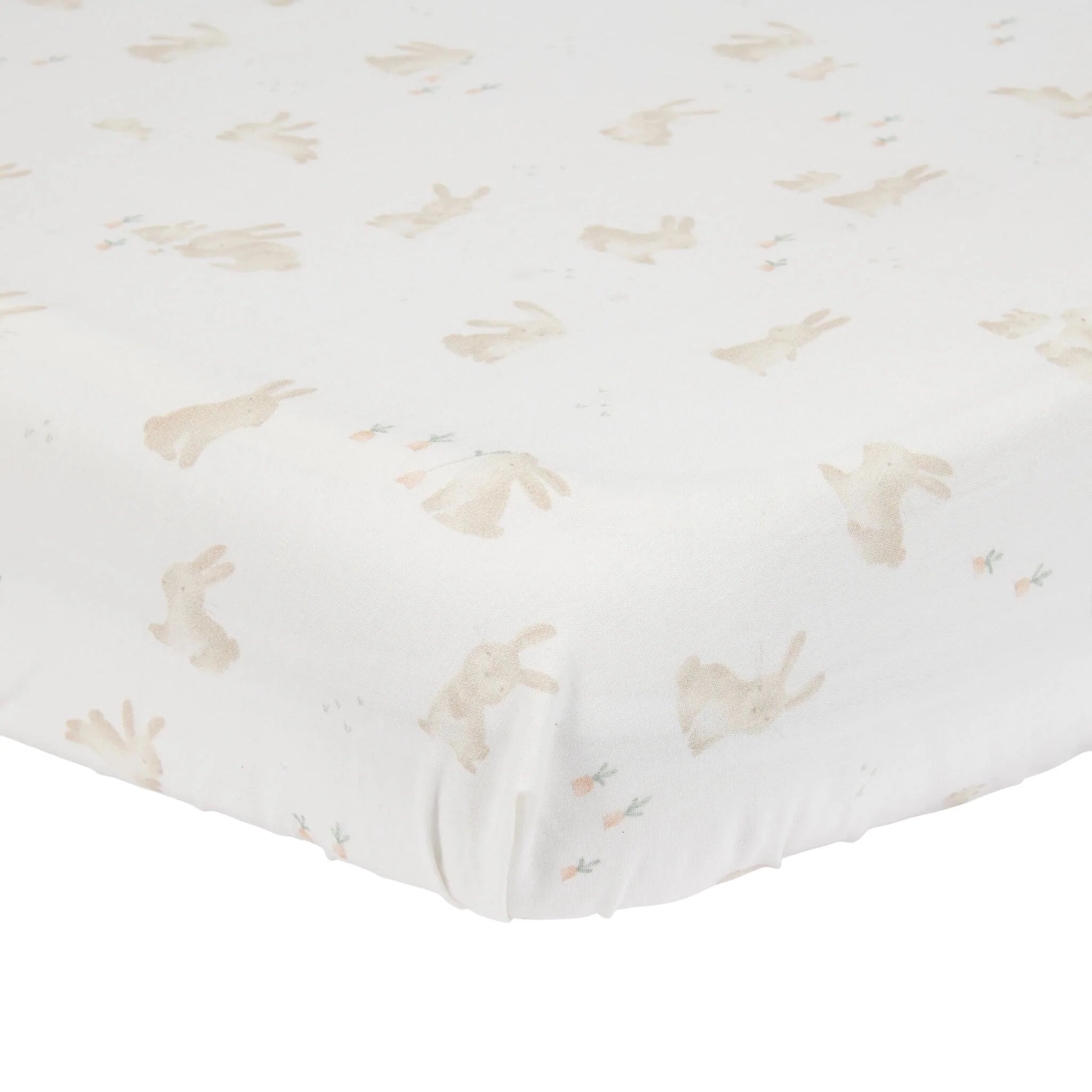 Hoeslaken Junior 70x140/150 cm - Wit - Baby Bunny