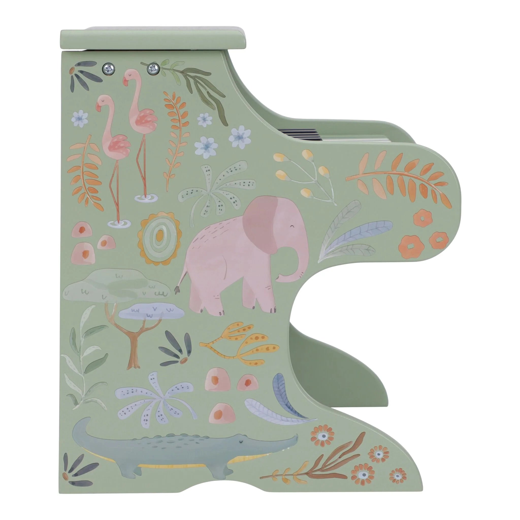 Houten piano - Groen -  Safari Friends