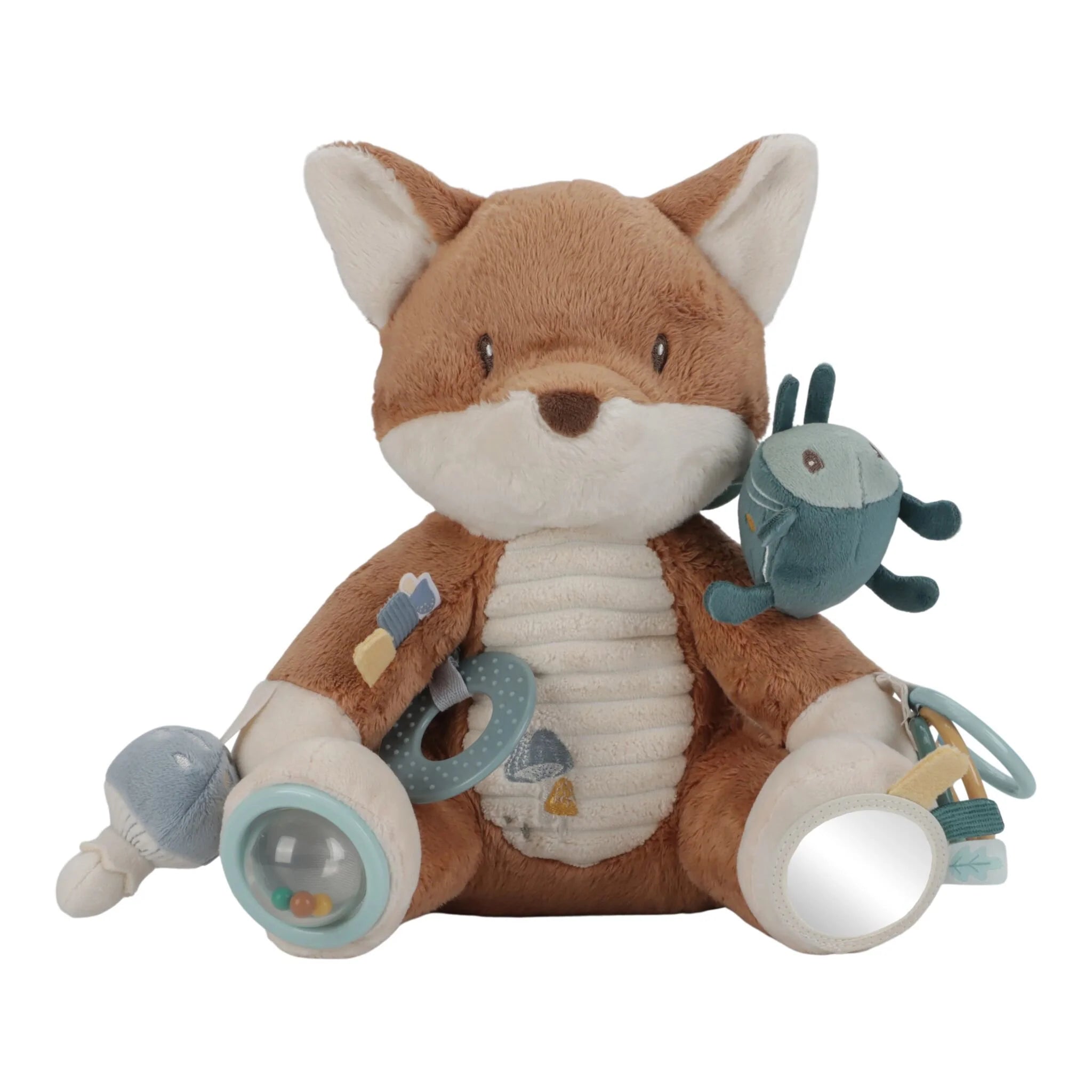 Activiteitenknuffel Vos - Blauw - Forest Friends