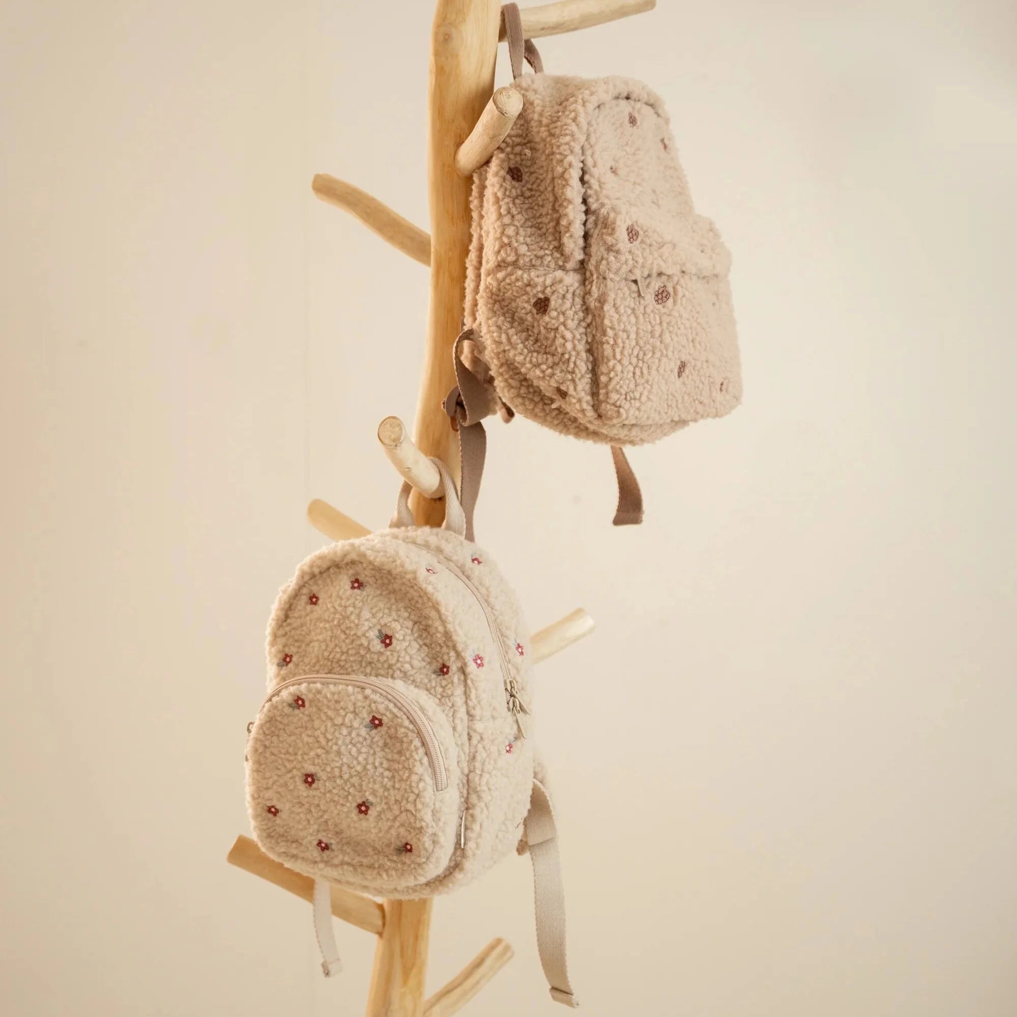 Teddy Rugzakje Taupe