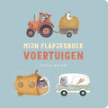 Kinderboek Mijn Flapjesboek – voertuigen - NL