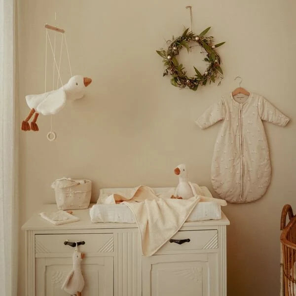 Slaapzak winter – Beige – Maat 60 cm – Newborn Naturals – Little Goose