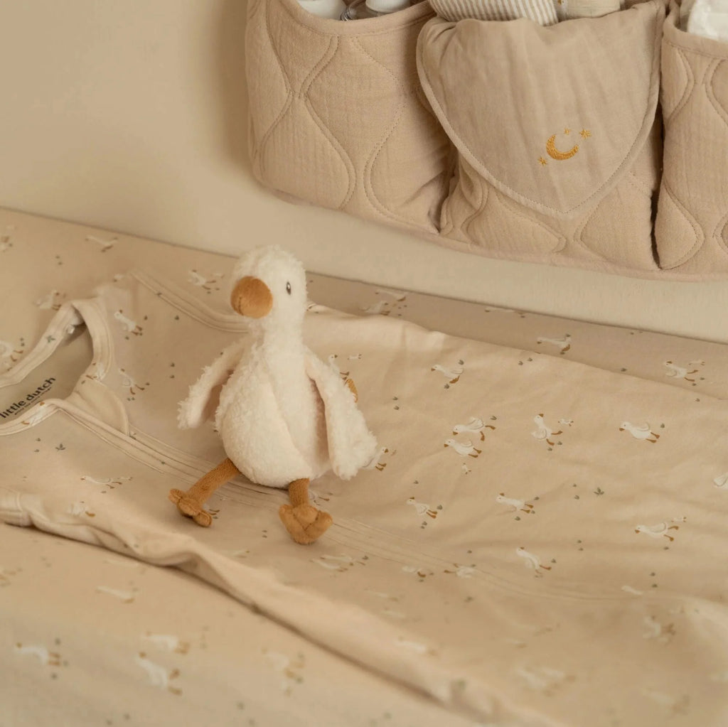 Slaapzak zomer – Beige – Maat 70 cm – Newborn Naturals – Little Goose