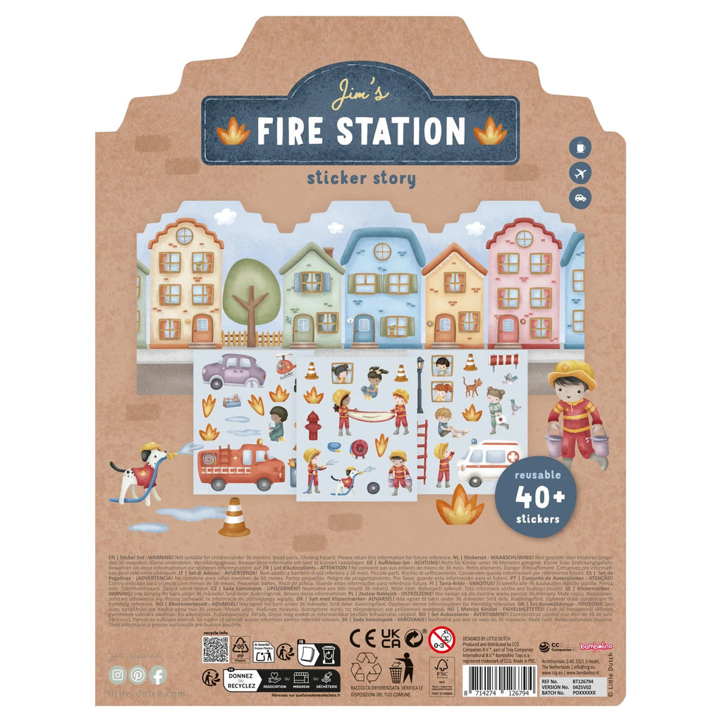 Herbruikbare Stickers - Essentials - Jim