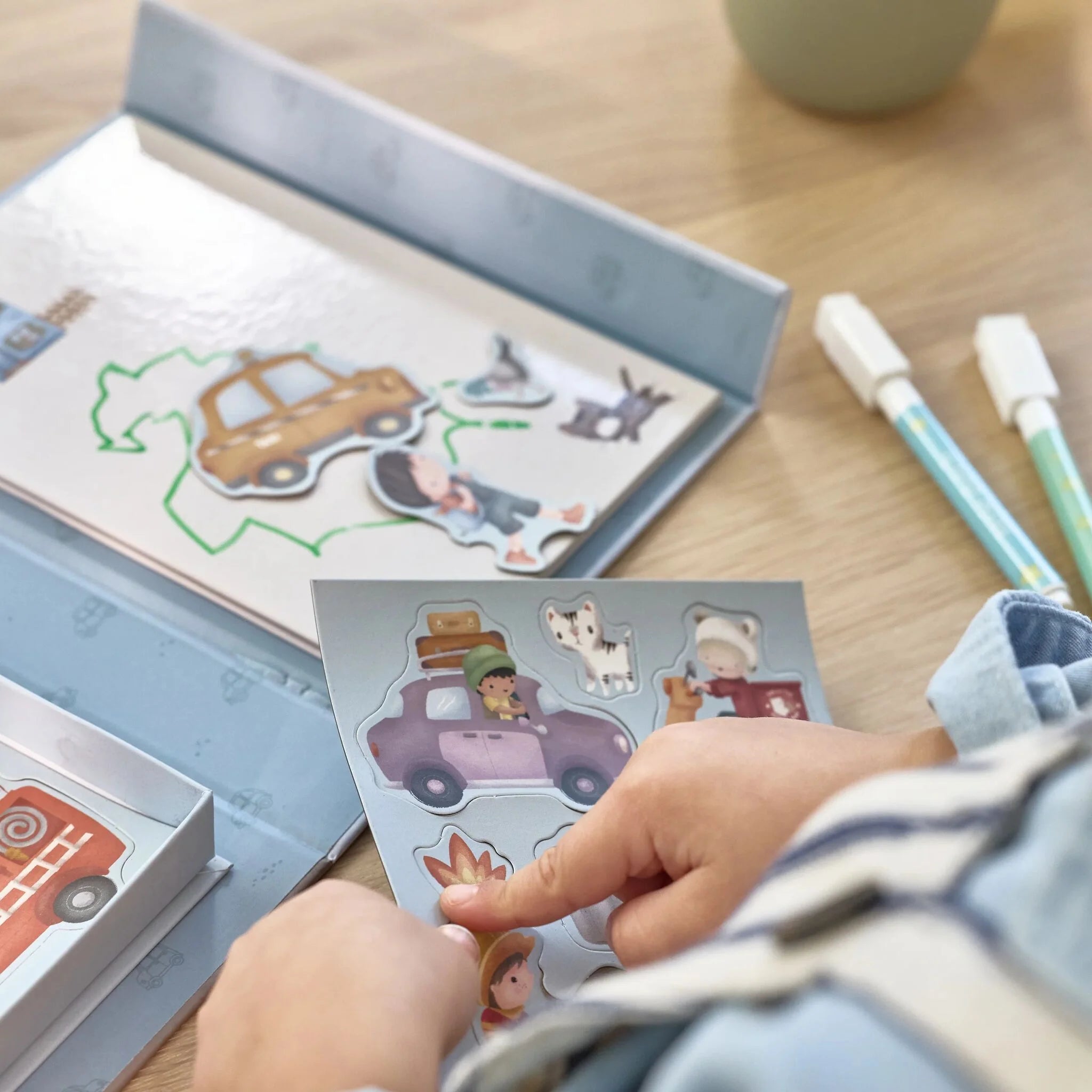 Magnetisch speelboek - Jim