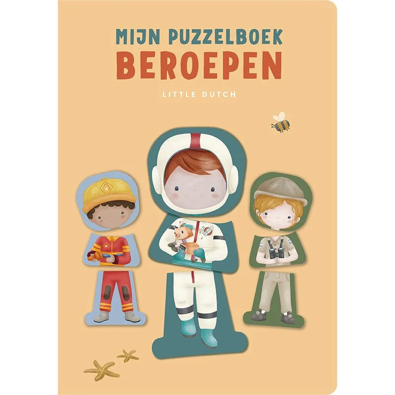 Kinderboek: Mijn puzzelboek - Beroepen - NL