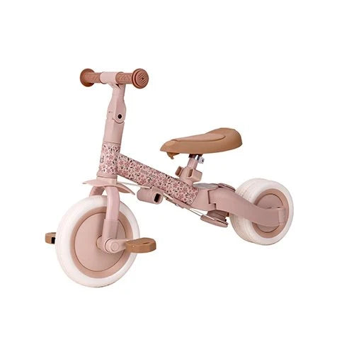 4 in 1 Driewieler Pink