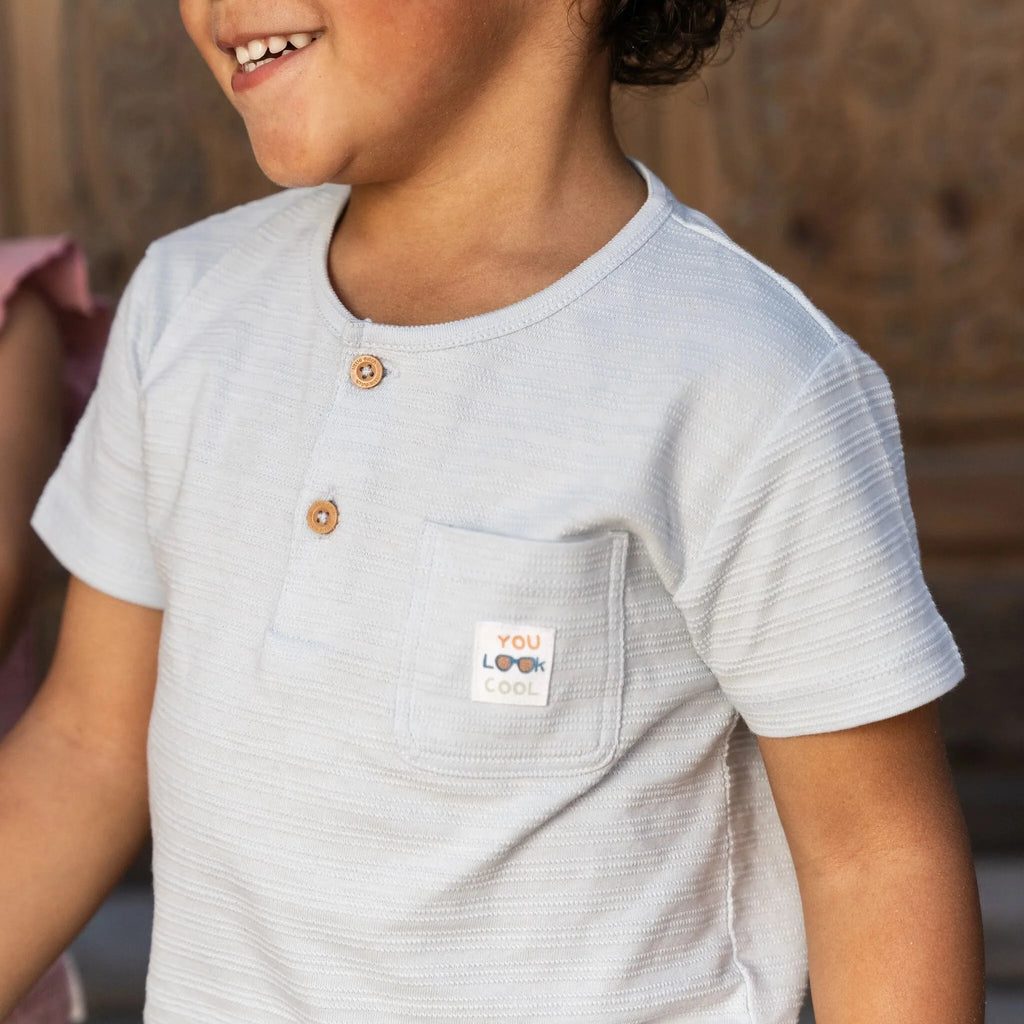 Shirt korte mouw - Blauw