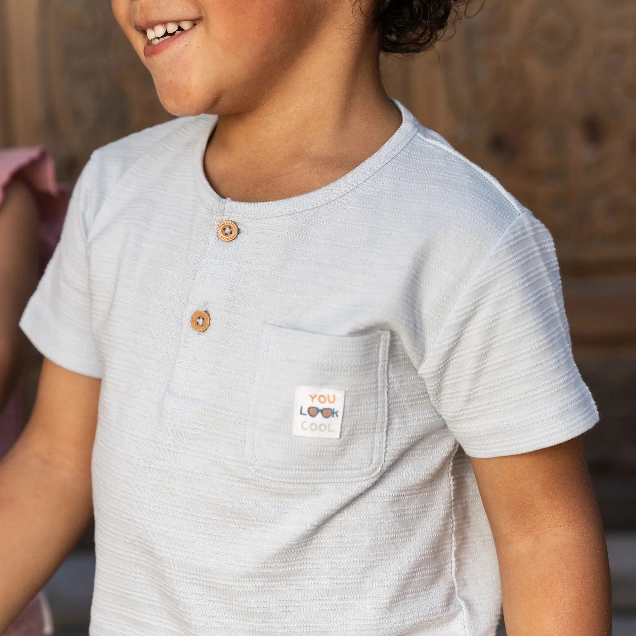Shirt korte mouw - Blauw