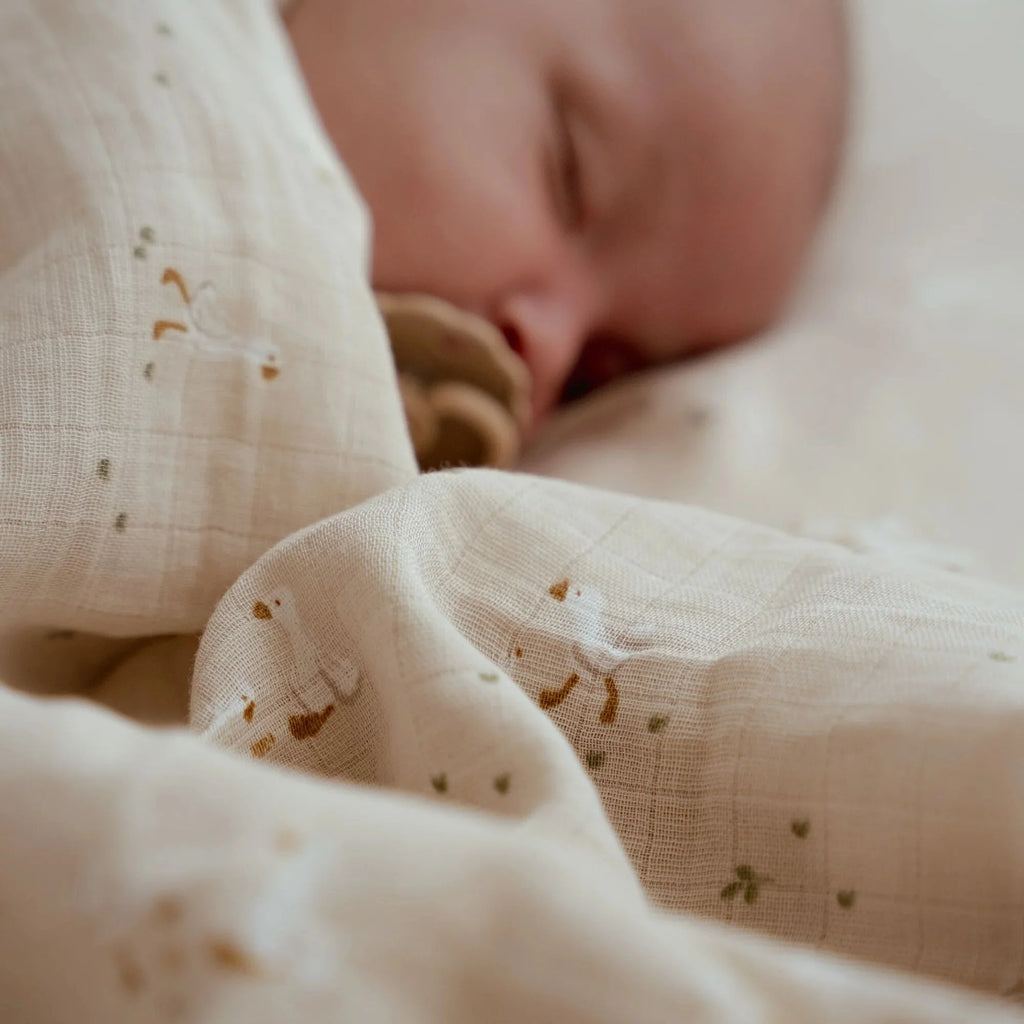 Swaddle - Beige - 120 cm - Newborn Naturals - Little Goose