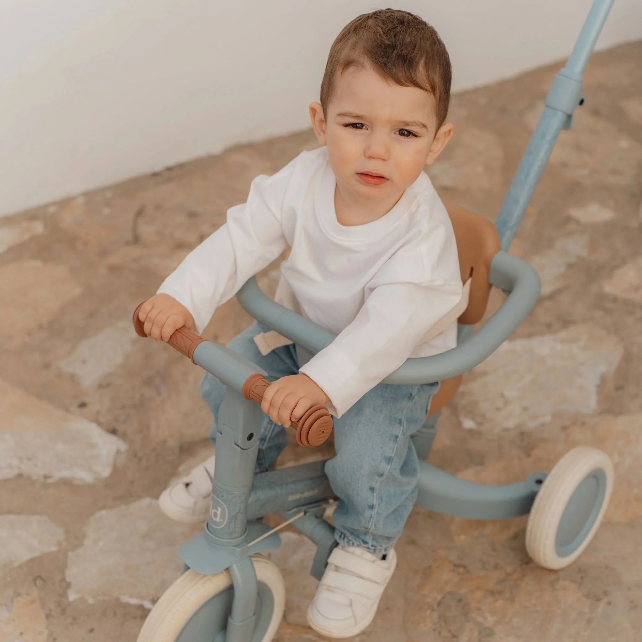 4 in 1 driewieler - Blauw