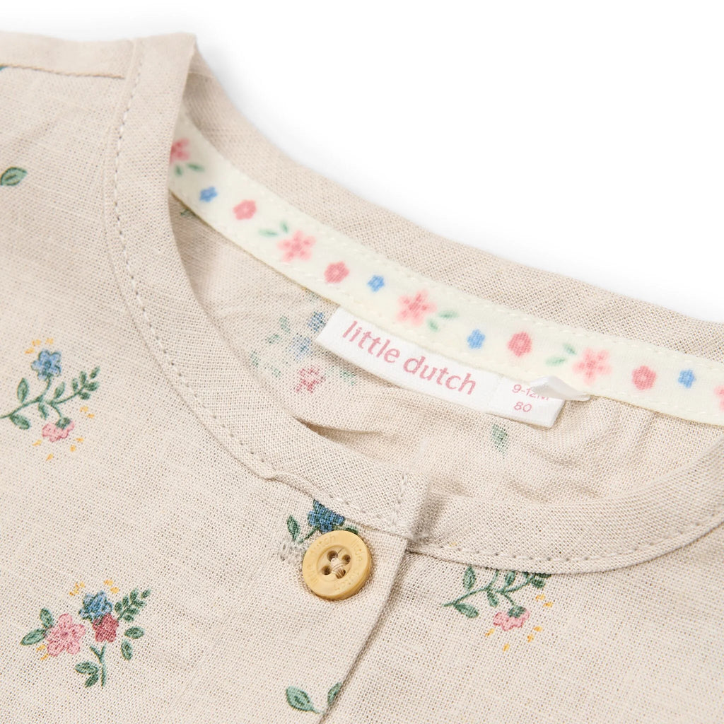 Blouse - Korte mouw - Zand