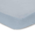 Ledikant hoeslaken - Blauw - Essentials
