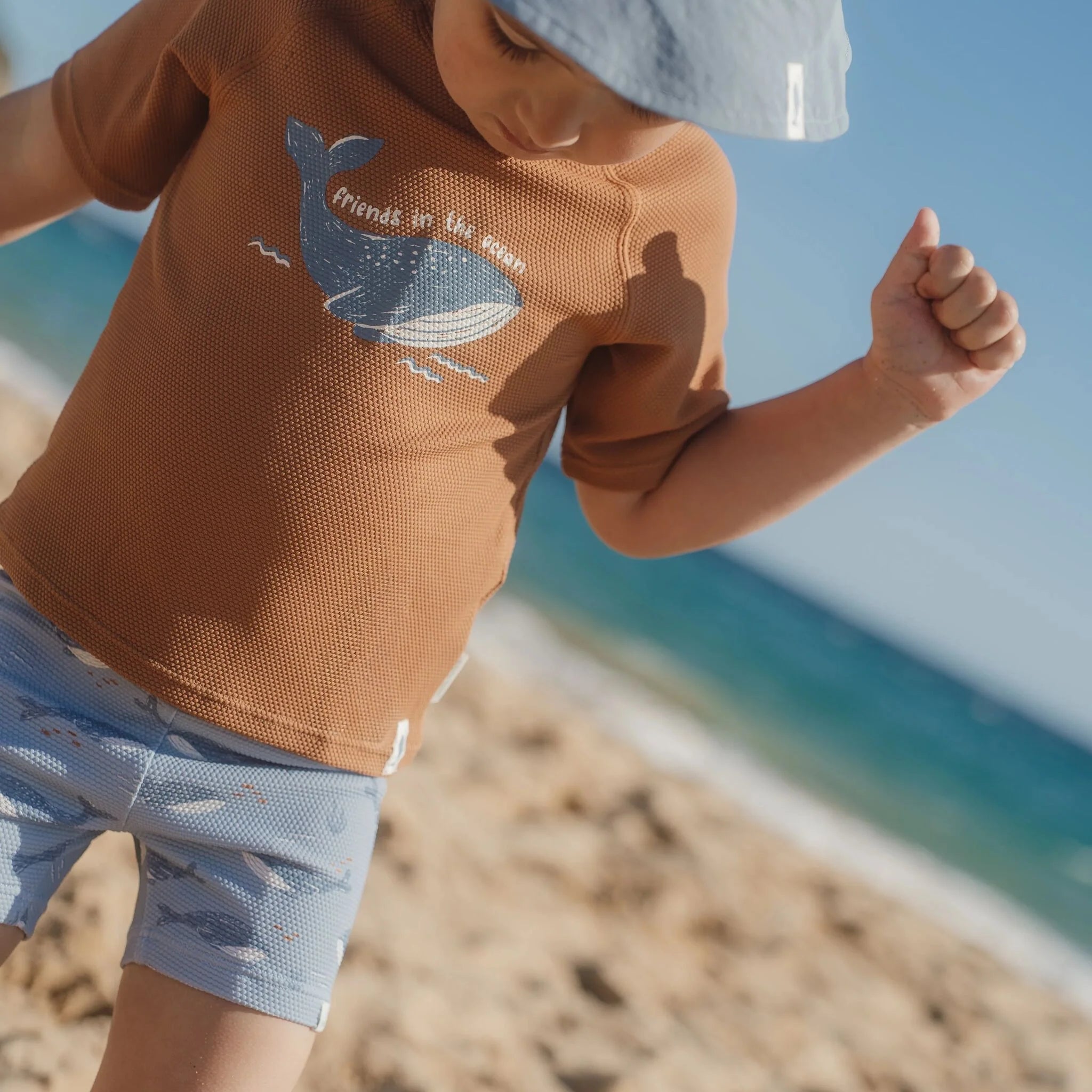 Zwembroek - Blauw - Ocean Splash