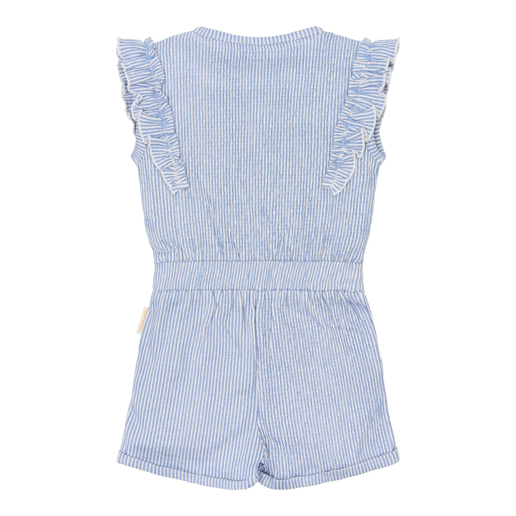 Tuinbroek - Blauw - Denim Blue Stripe