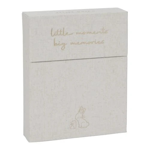 Mijlpaal kaarten - Beige - Baby Bunny - EN