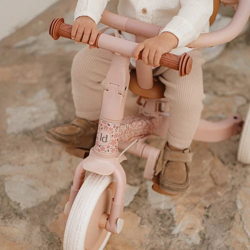 4 in 1 Driewieler Pink