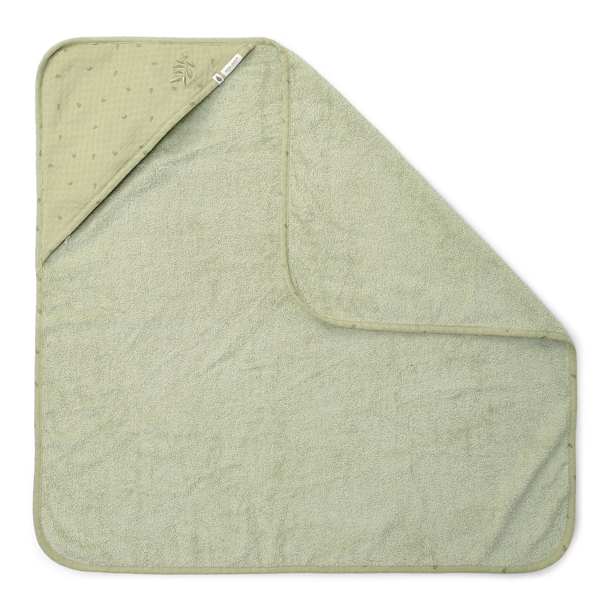 Badcape - Groen - 100 x 100 - Essentials
