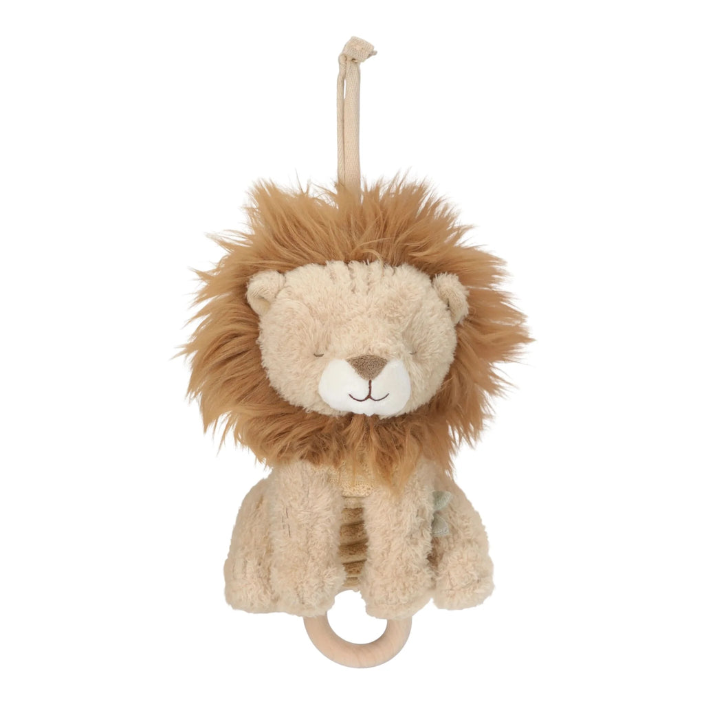 Muziekdoosje Leeuw - Geel