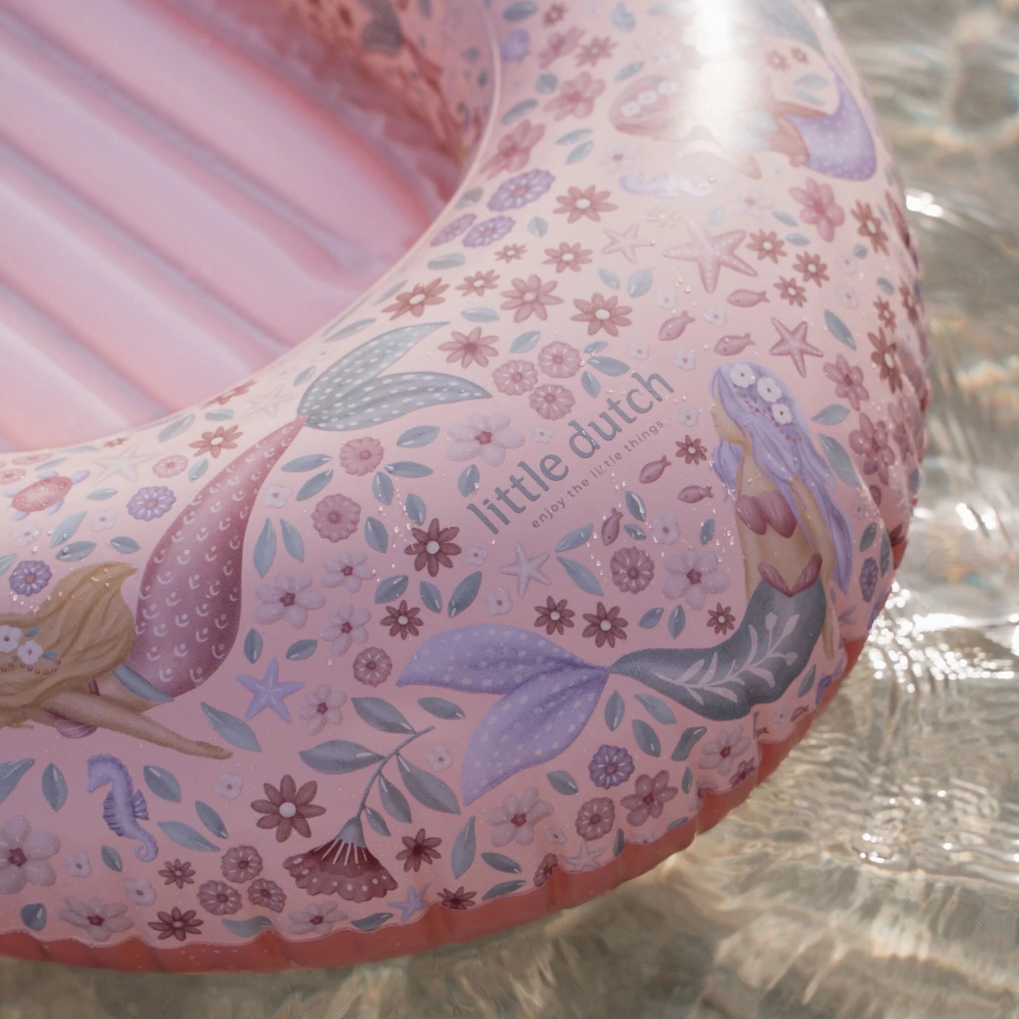 Opblaasboot - Roze - Dreamy Mermaid