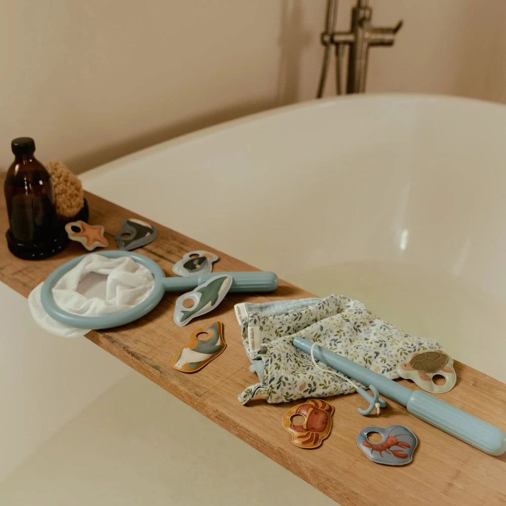 Bad visspel - blauw - Essentials