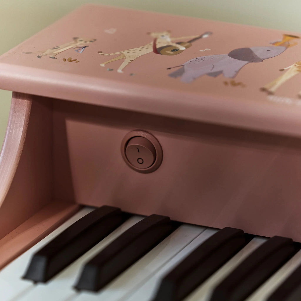 Houten piano - Roze -  Safari Friends