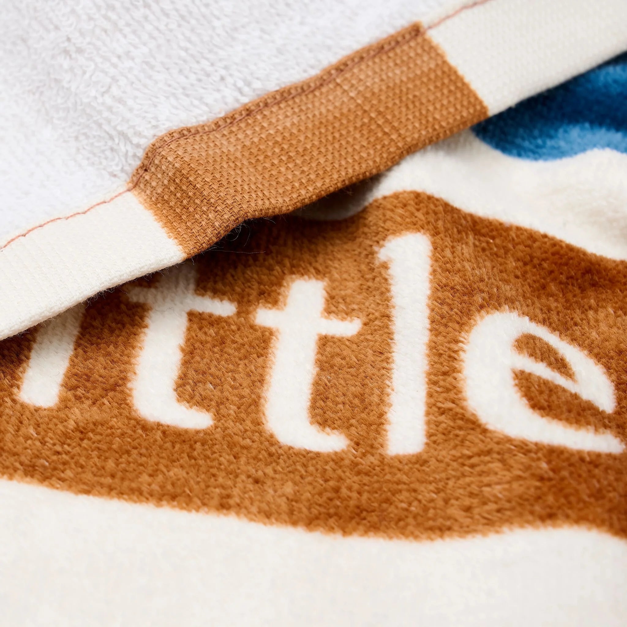 Strandhanddoek - Bruin - Ocean Brown Stripes