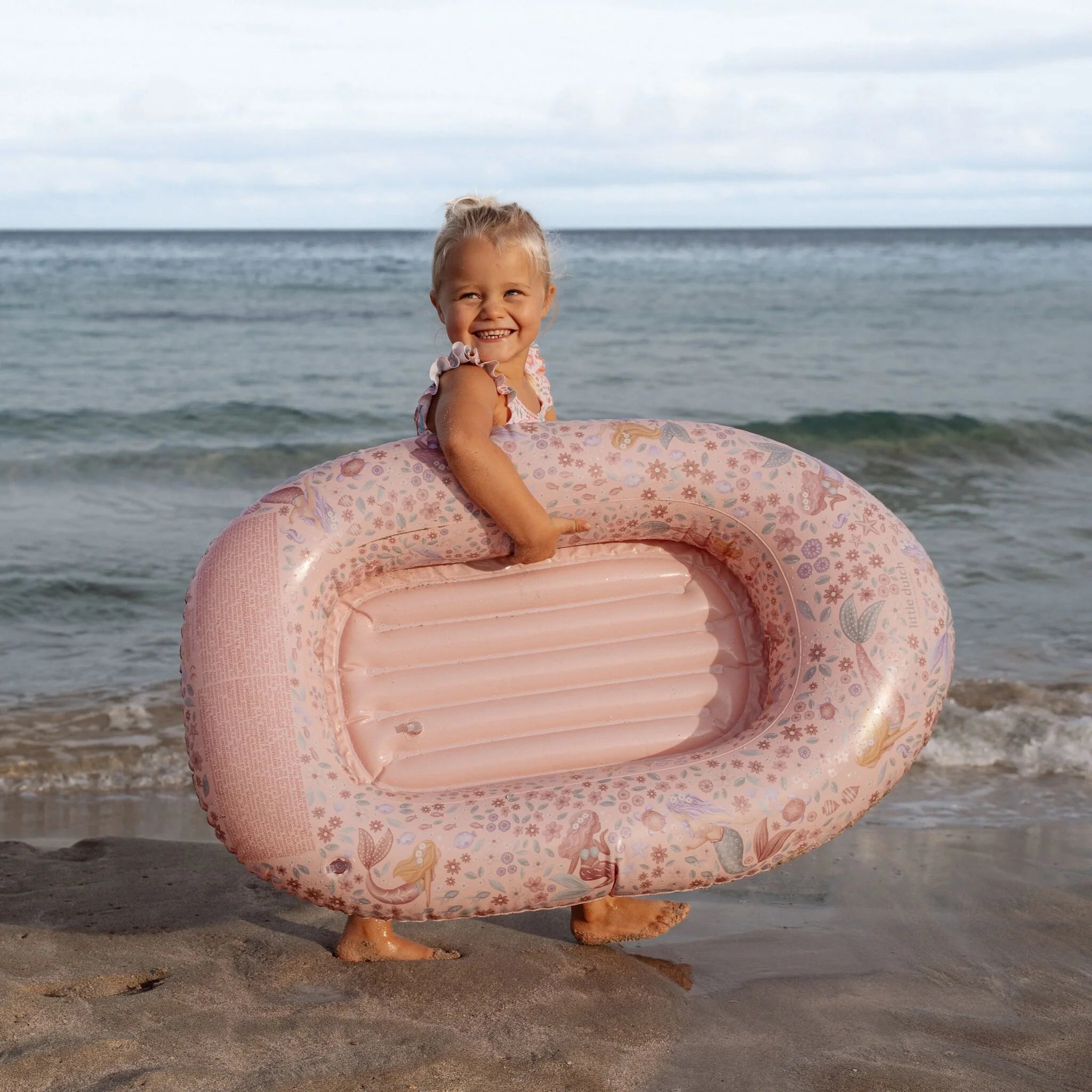 Opblaasboot - Roze - Dreamy Mermaid