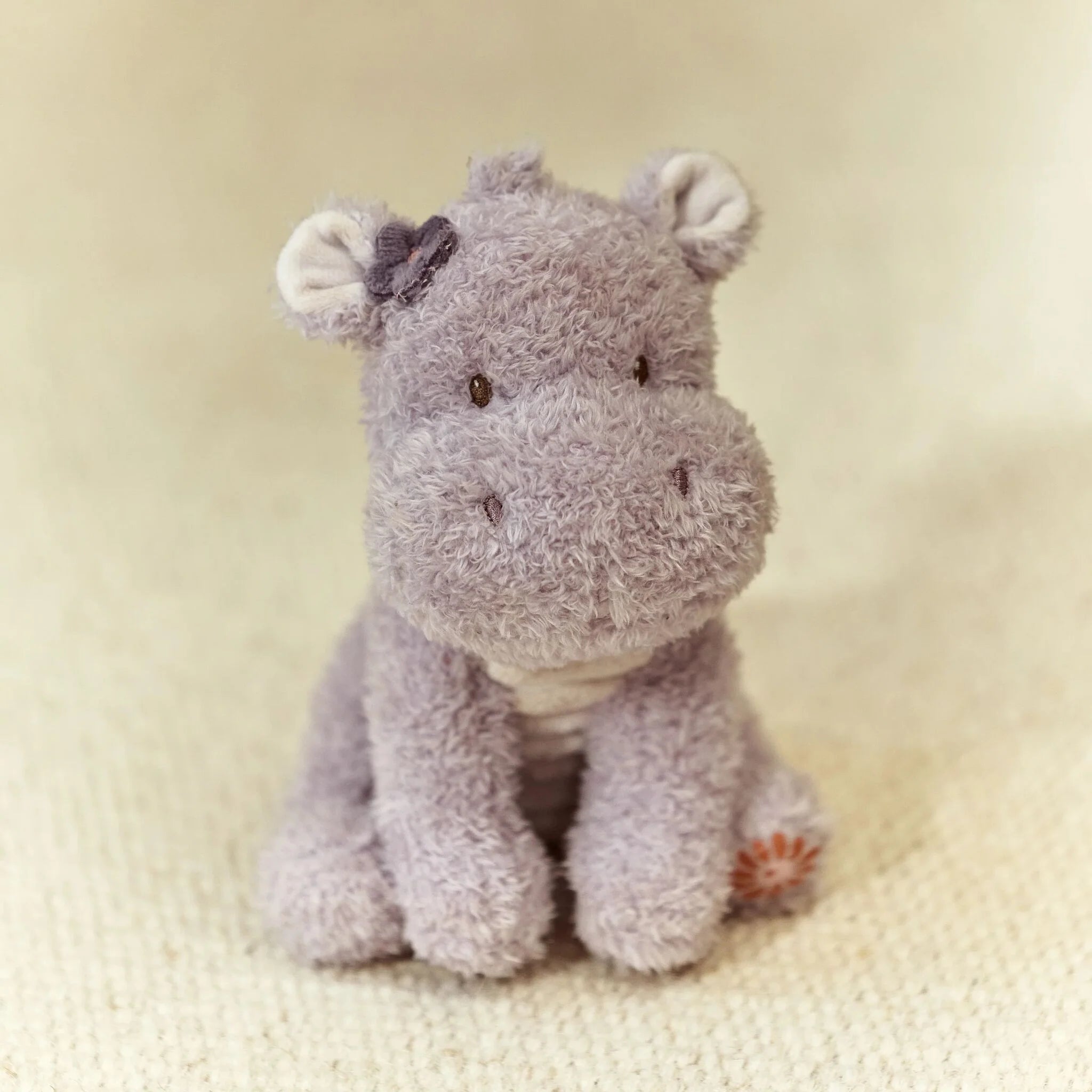 Knuffel Nijlpaard - Paars