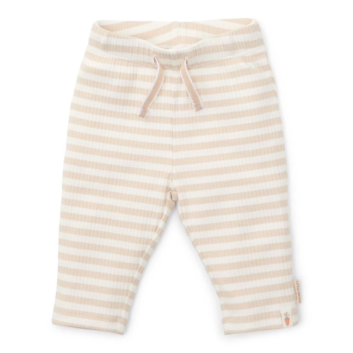 Broek - Zand - Newborn Naturals - Gestreept