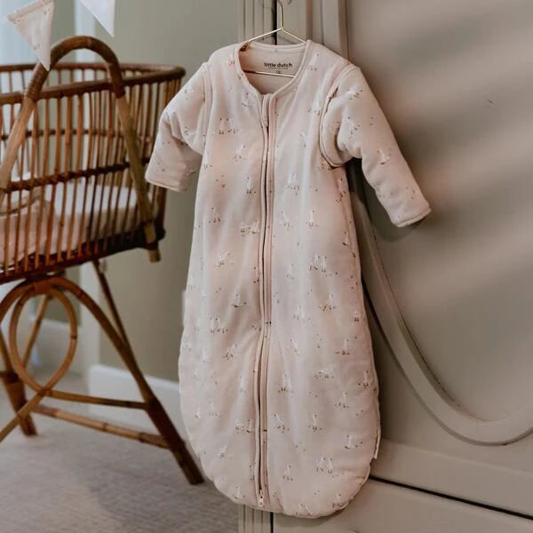 Slaapzak winter – Beige – Maat 60 cm – Newborn Naturals – Little Goose