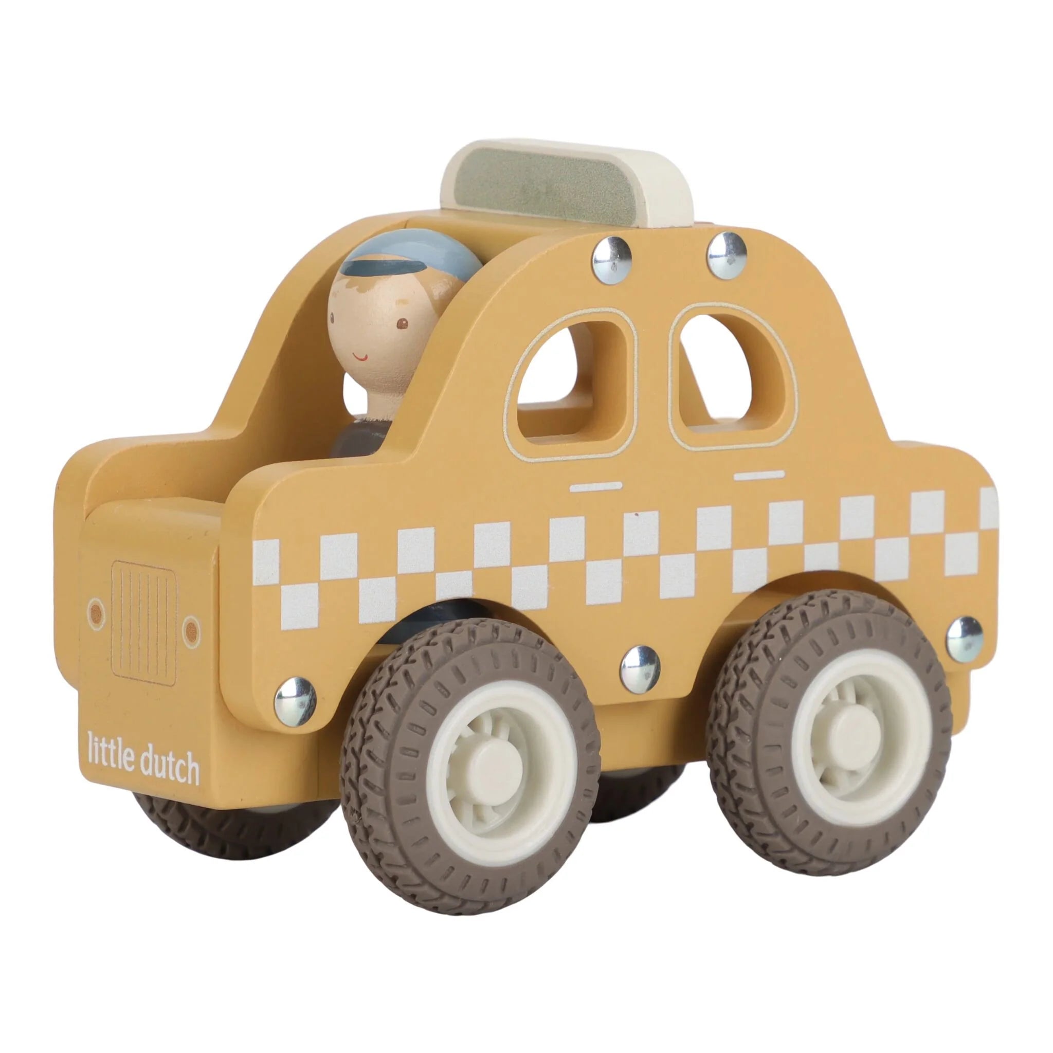 Houten taxi – Geel – Essentials